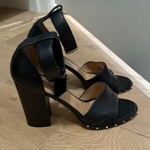 Valentino Garavani Black Studded Heels